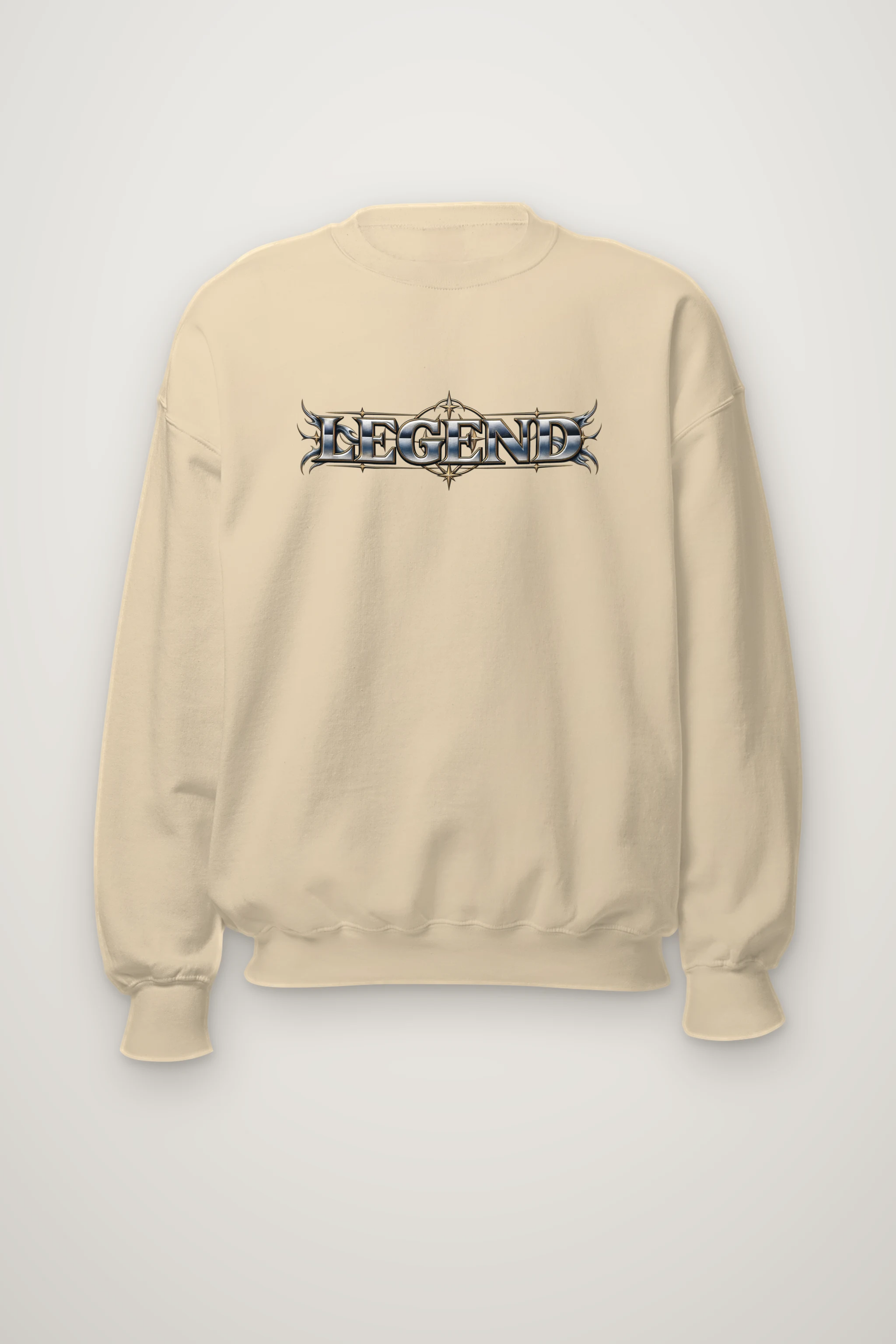 "Compass Star Filigree" Heavy Blend Unisex Crewneck Sweatshirt