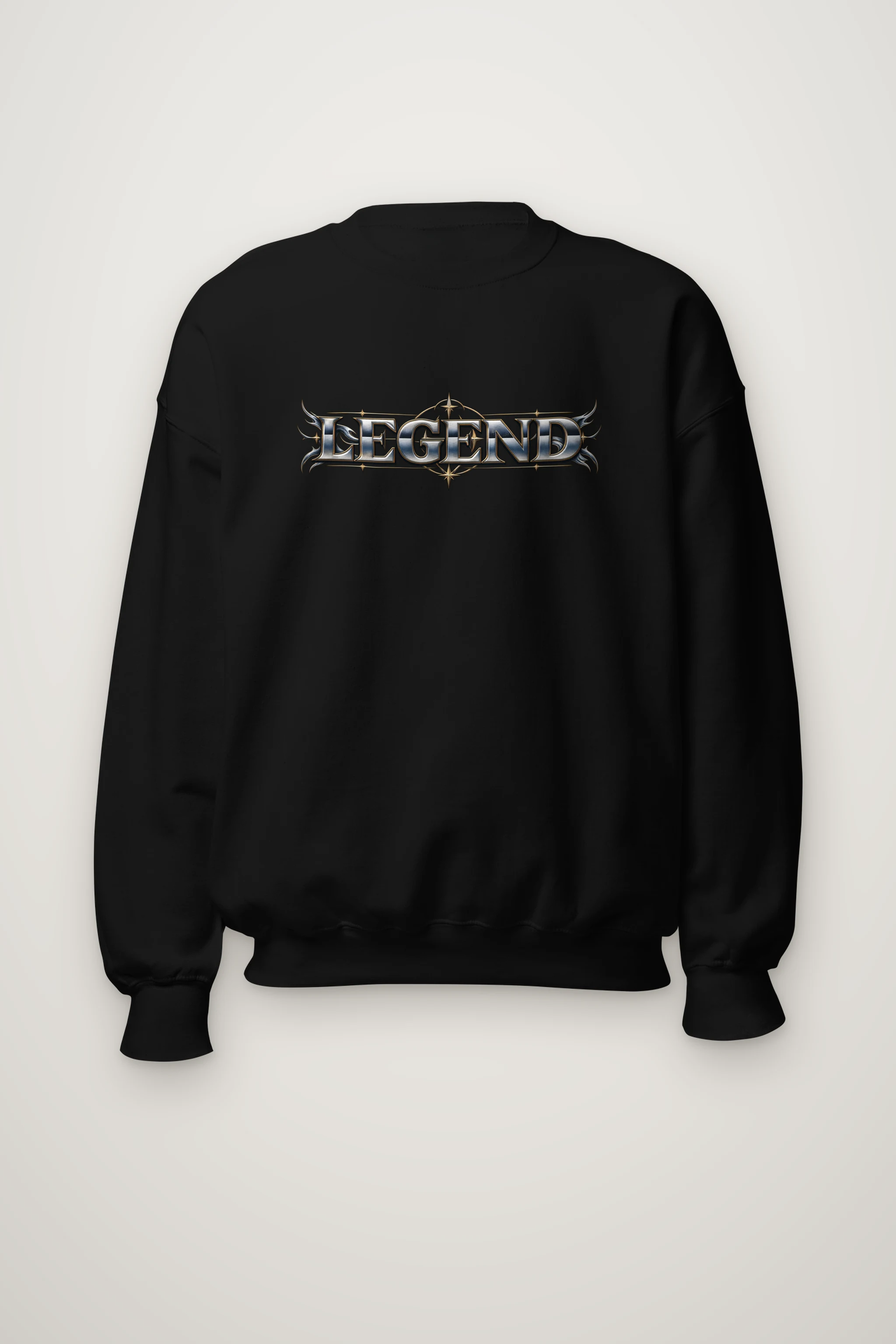 "Compass Star Filigree" Heavy Blend Unisex Crewneck Sweatshirt