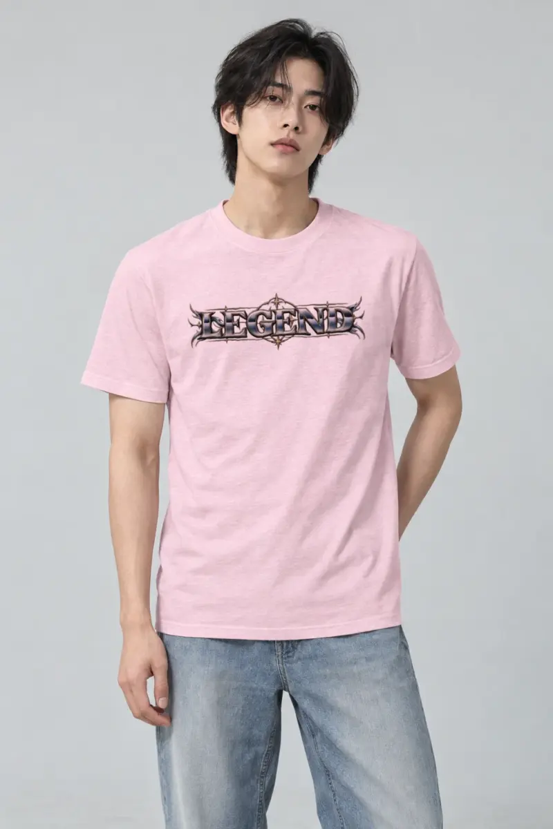 "Compass Star Filigree" Heavyweight Unisex Crewneck T-shirt | Gildan 5000