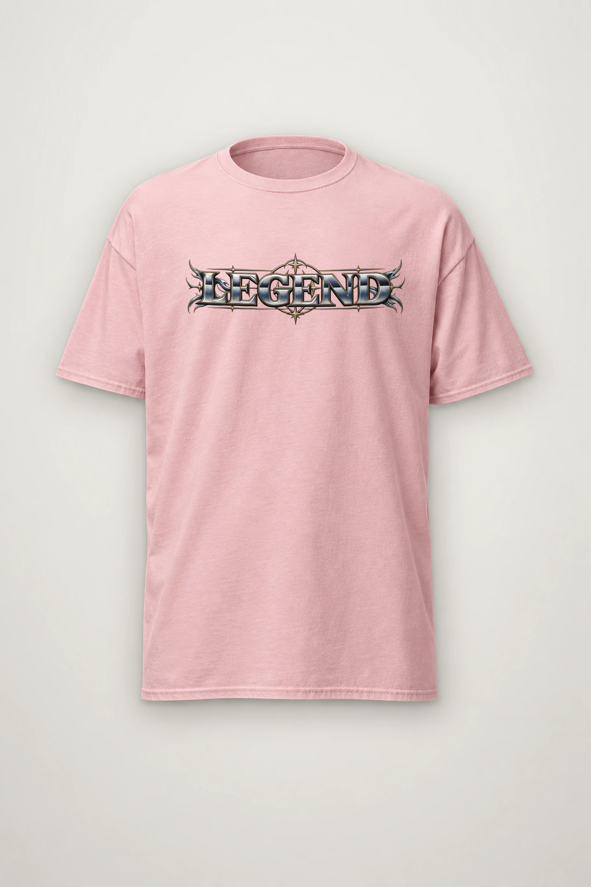"Compass Star Filigree" Heavyweight Unisex Crewneck T-shirt