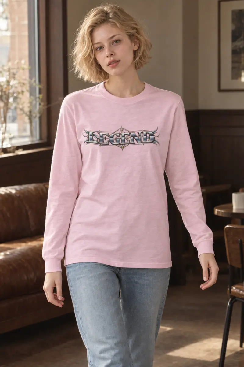 "Compass Star Filigree" Unisex Longsleeve T-shirt