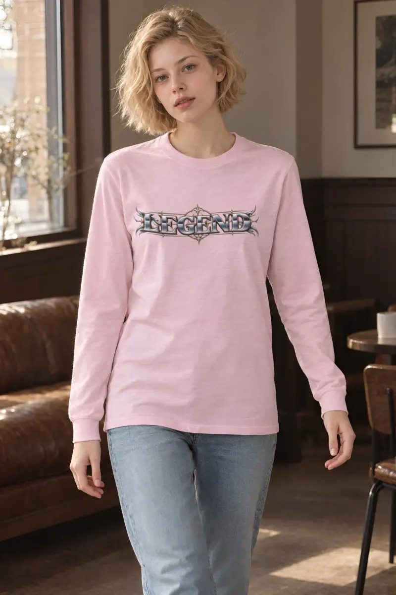 "Compass Star Filigree" Unisex Longsleeve T-shirt