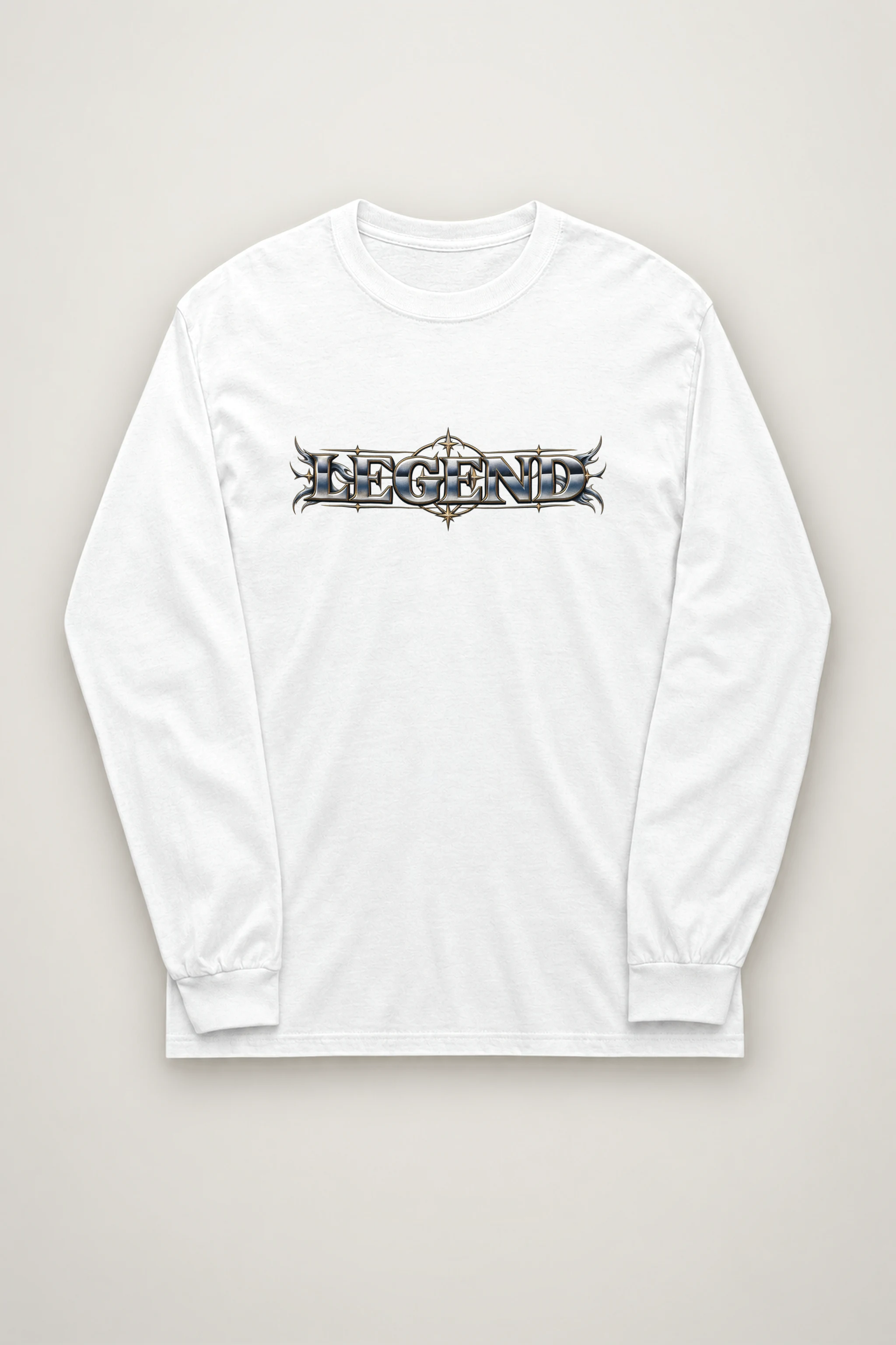 "Compass Star Filigree" Unisex Longsleeve T-shirt