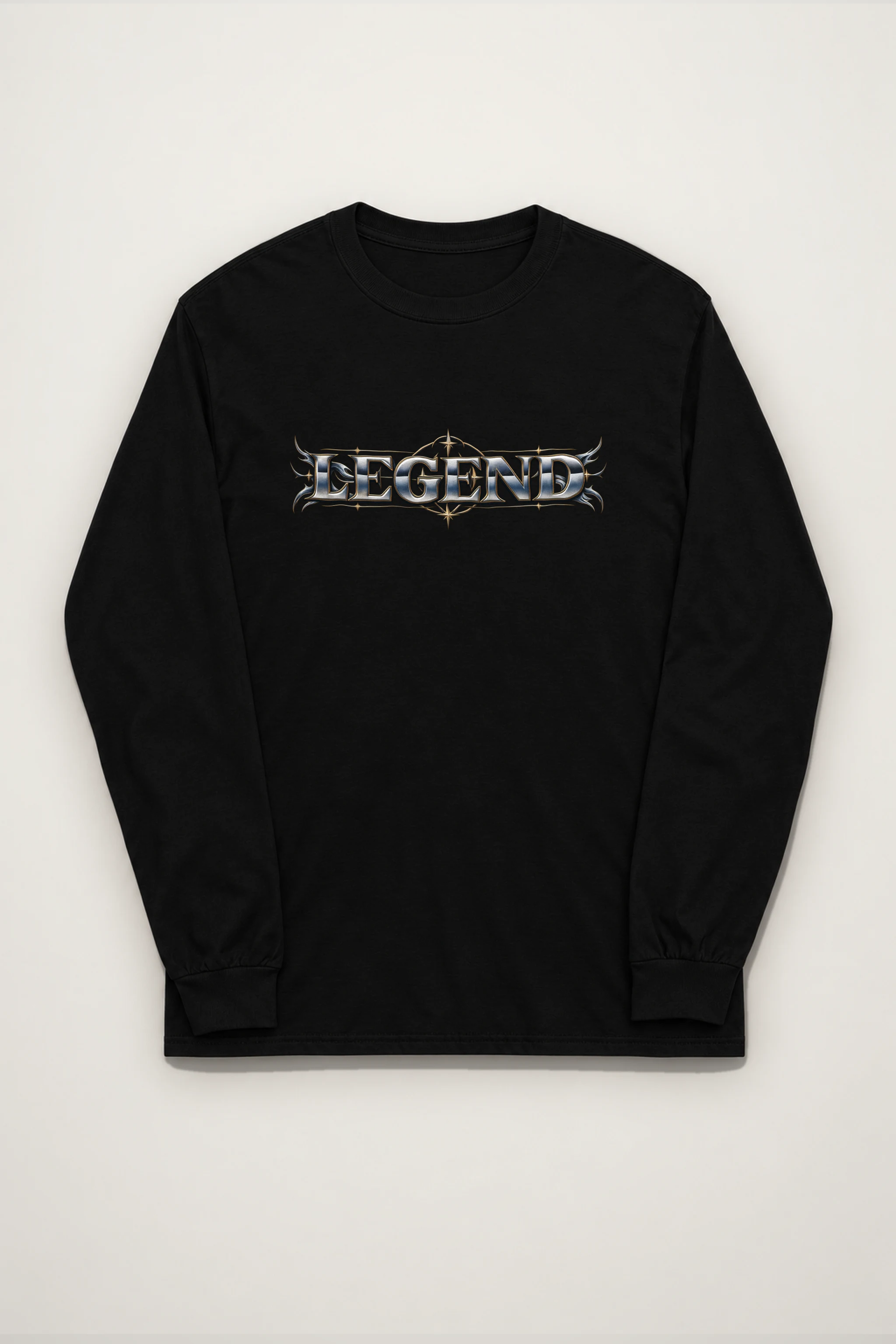 "Compass Star Filigree" Unisex Longsleeve T-shirt