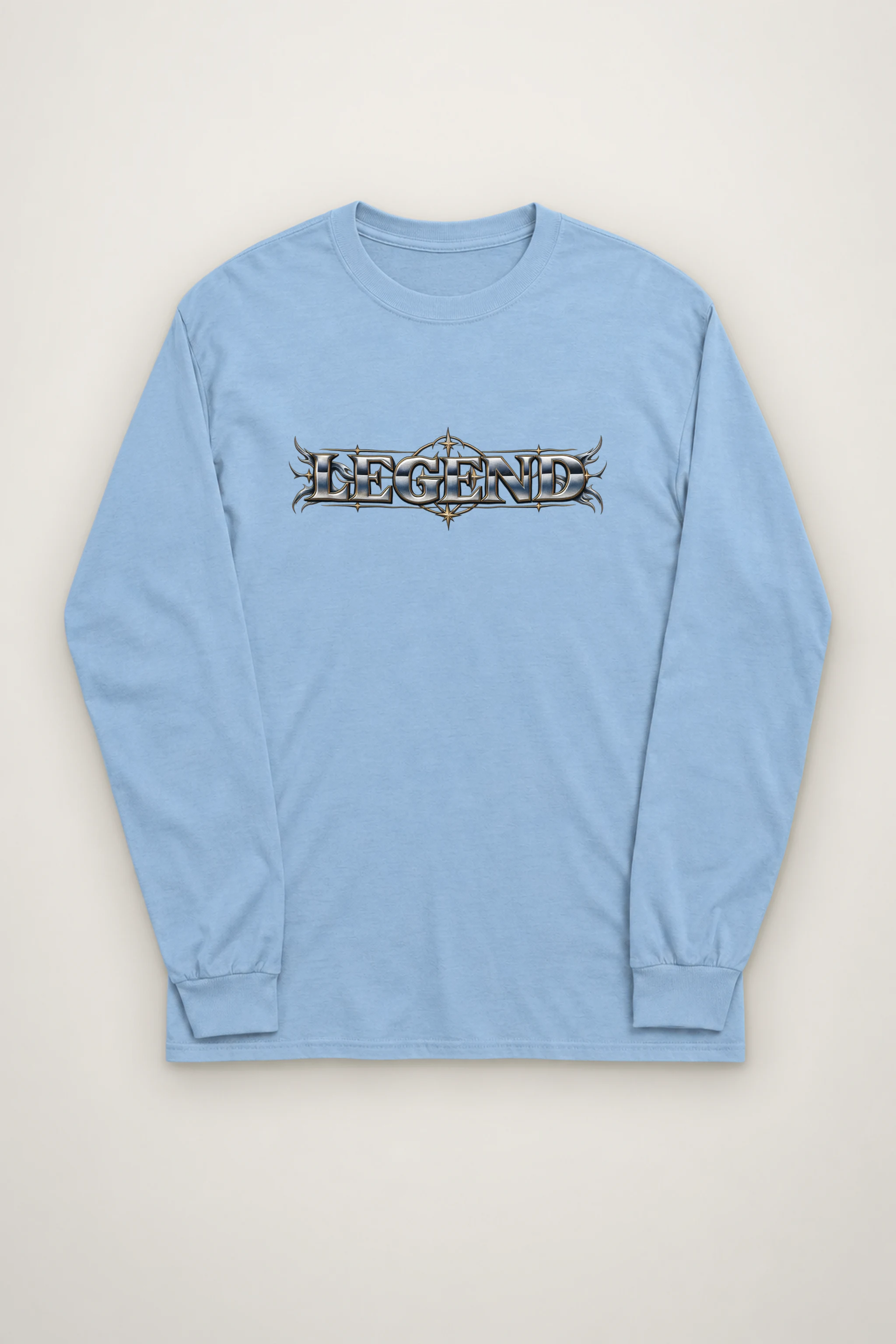 "Compass Star Filigree" Unisex Longsleeve T-shirt
