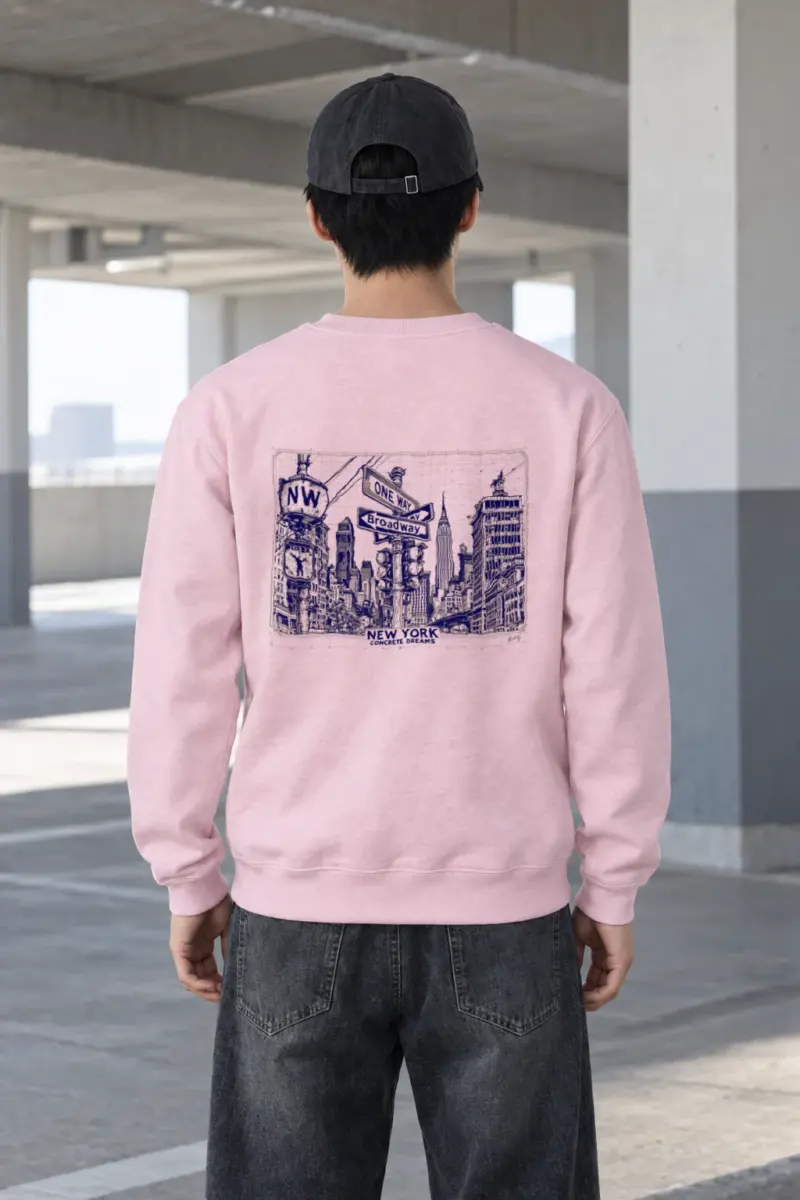 "Concrete Dreams" Heavy Blend Unisex Crewneck Sweatshirt