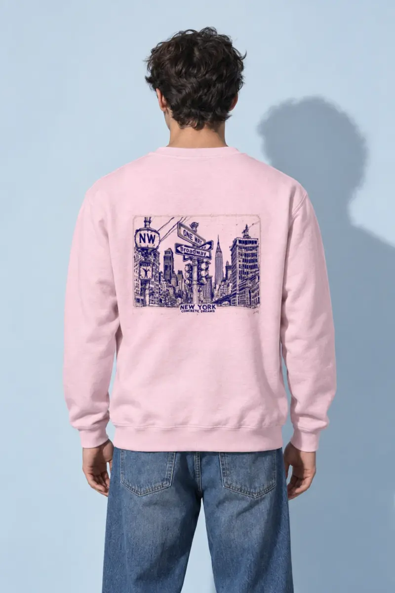 "Concrete Dreams" Heavy Blend Unisex Crewneck Sweatshirt | Gildan 18000