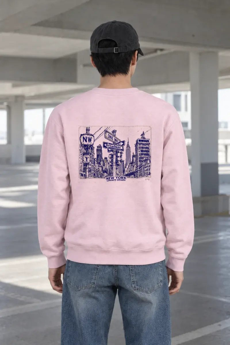 "Concrete Dreams" Heavy Blend Unisex Crewneck Sweatshirt | Gildan 18000