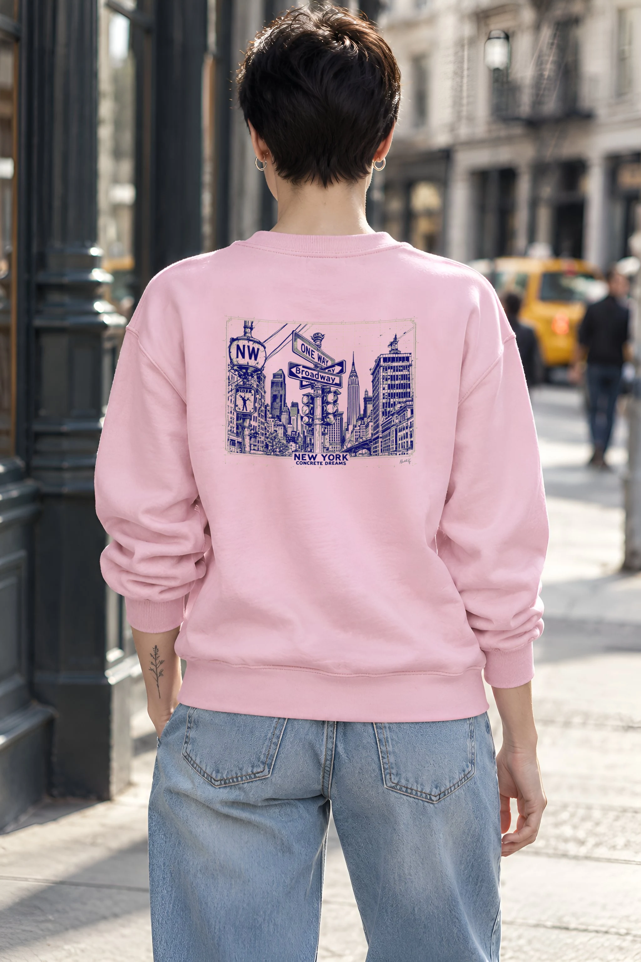 "Concrete Dreams" 1 Crewneck Sweatshirt