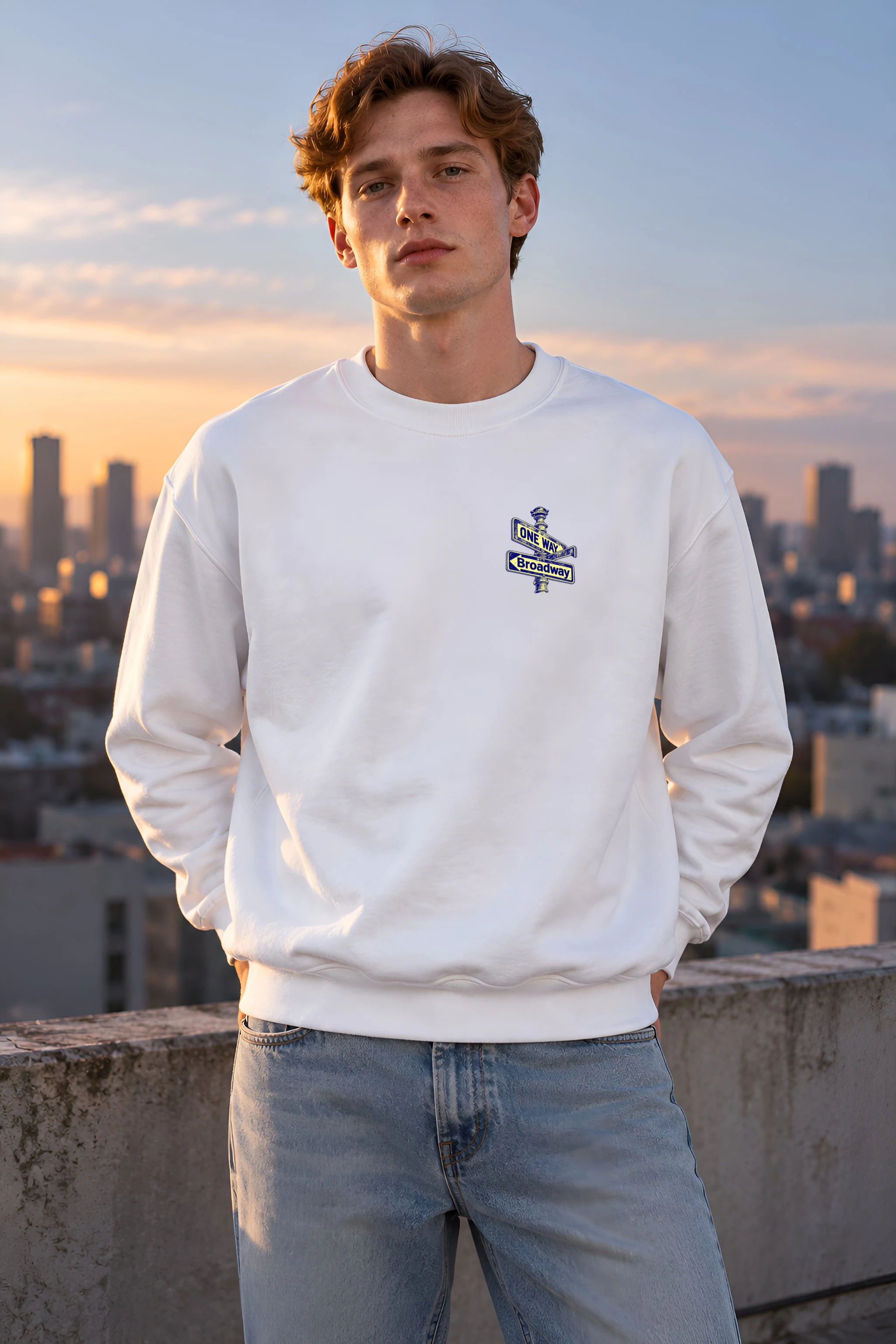 "Concrete Dreams" 1 Crewneck Sweatshirt