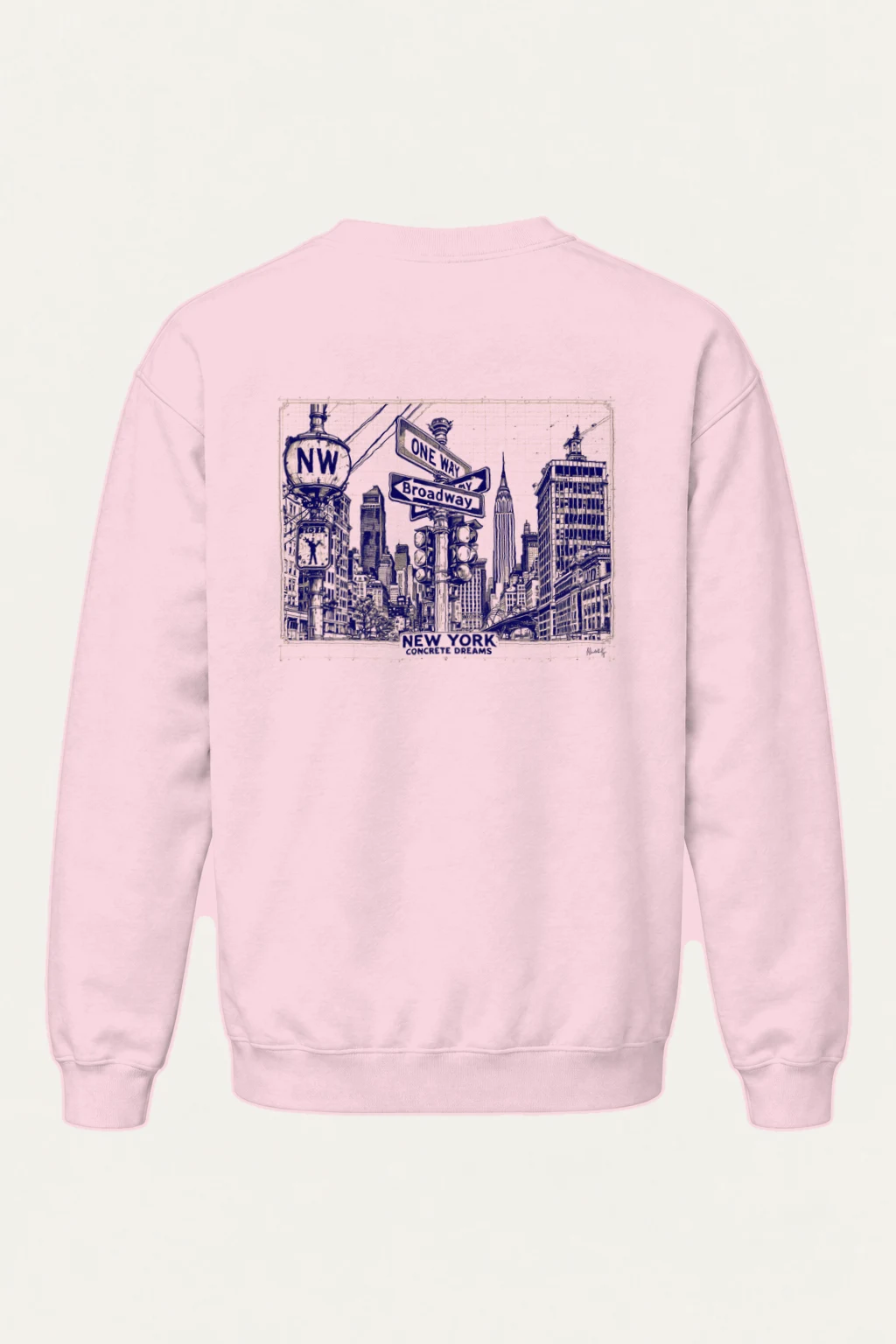 "Concrete Dreams" Heavy Blend Unisex Crewneck Sweatshirt | Gildan 18000