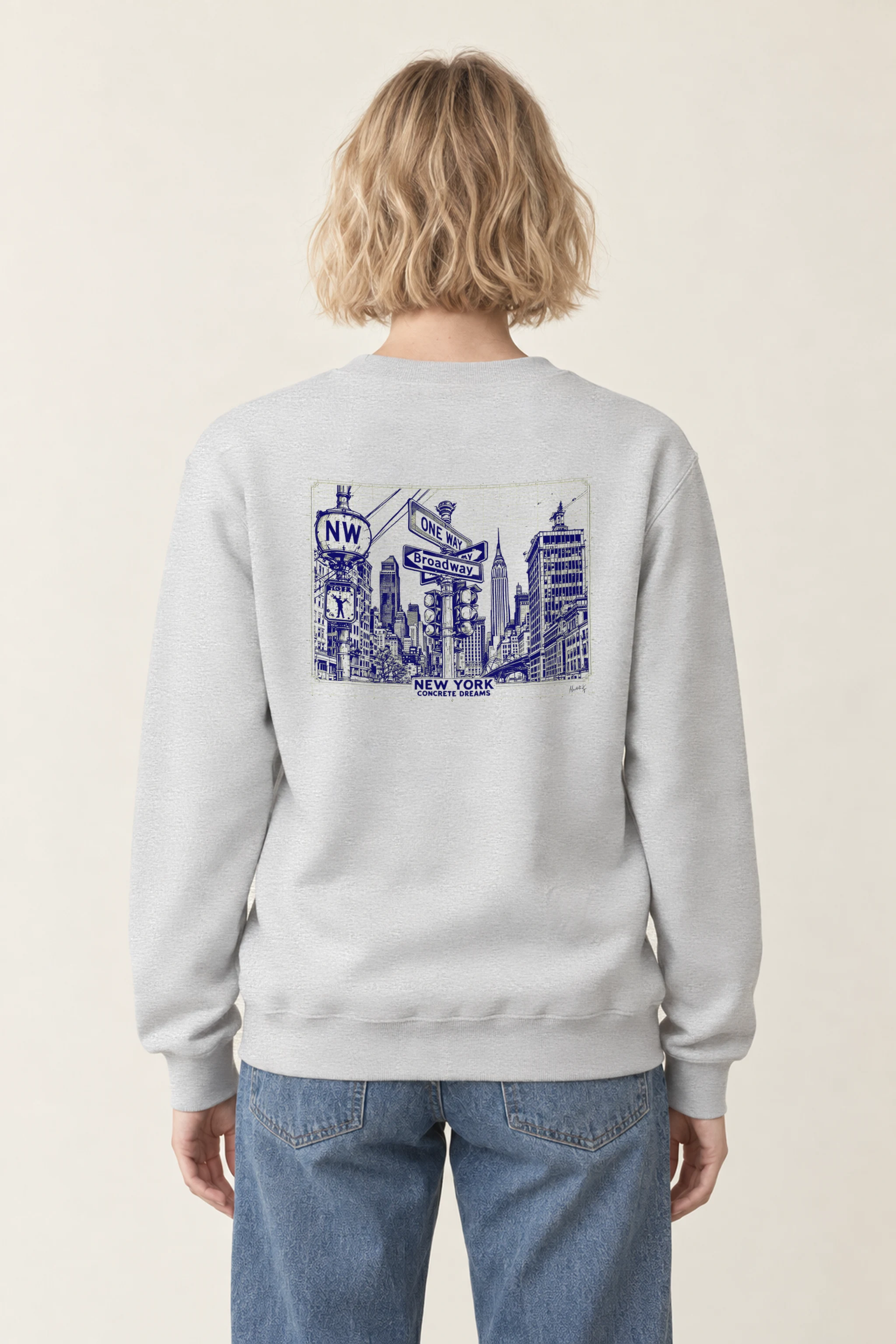 "Concrete Dreams" 1 Crewneck Sweatshirt