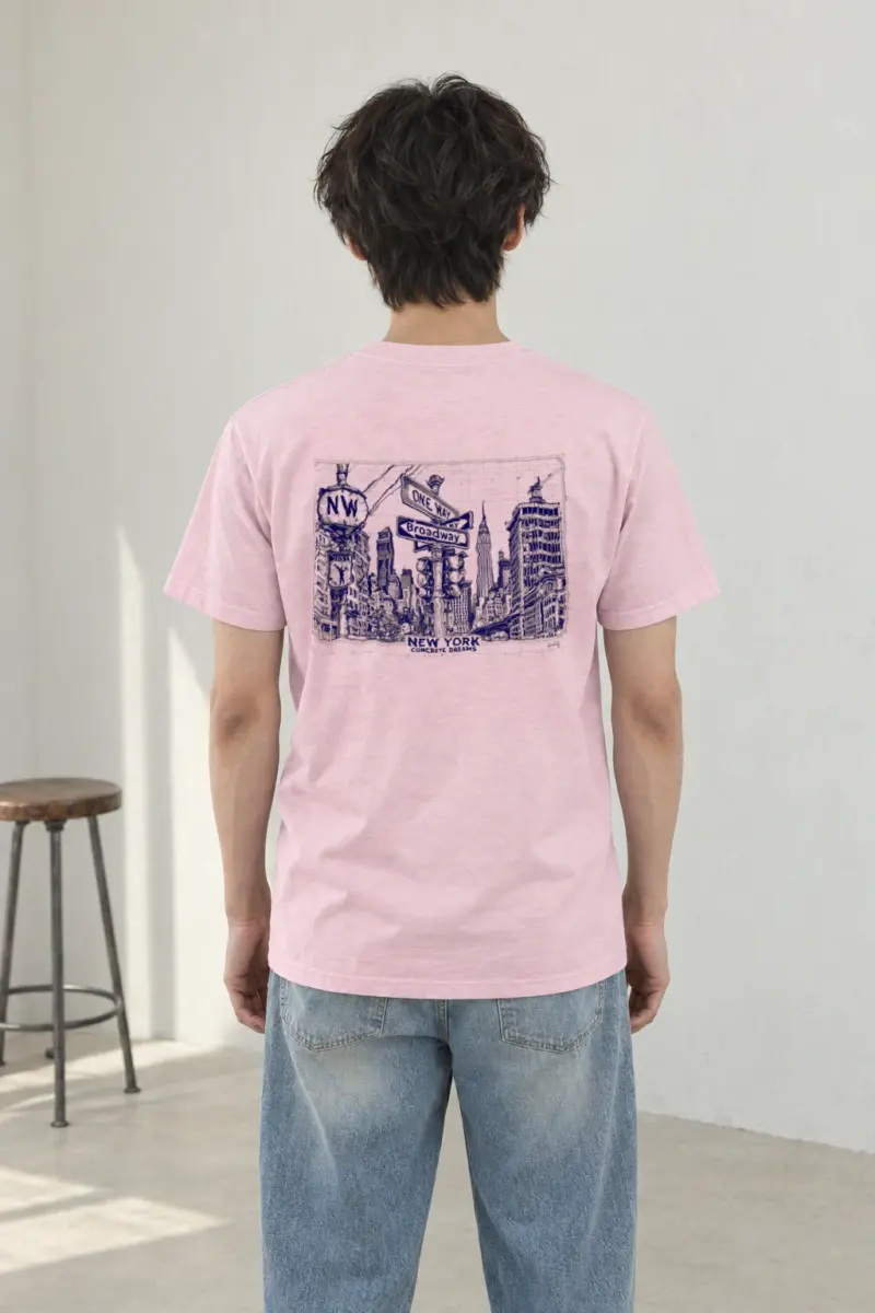 "Concrete Dreams" Heavyweight Unisex Crewneck T-shirt