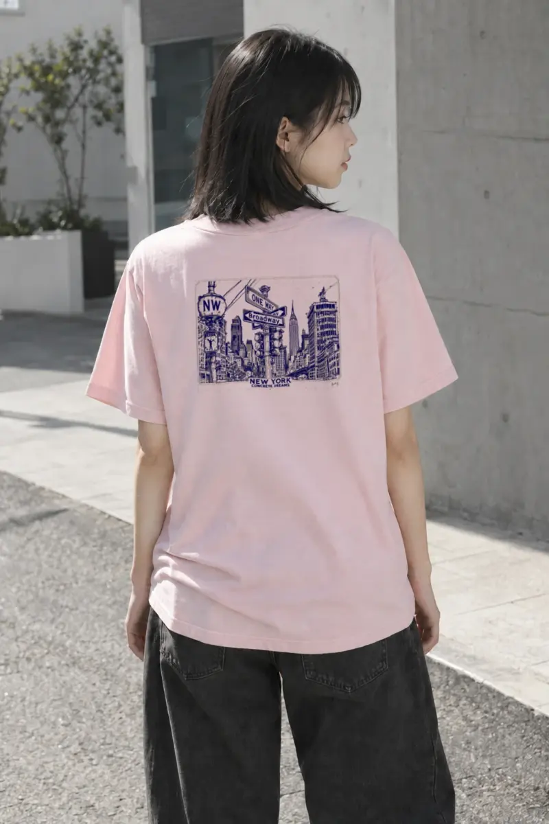 “Concrete Dreams” Heavyweight Unisex Crewneck T-shirt | Gildan 5000
