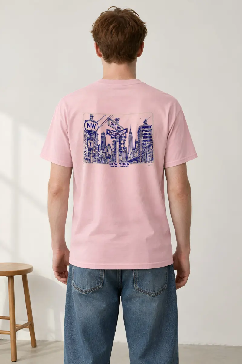 "Concrete Dreams" Heavyweight Unisex Crewneck T-shirt