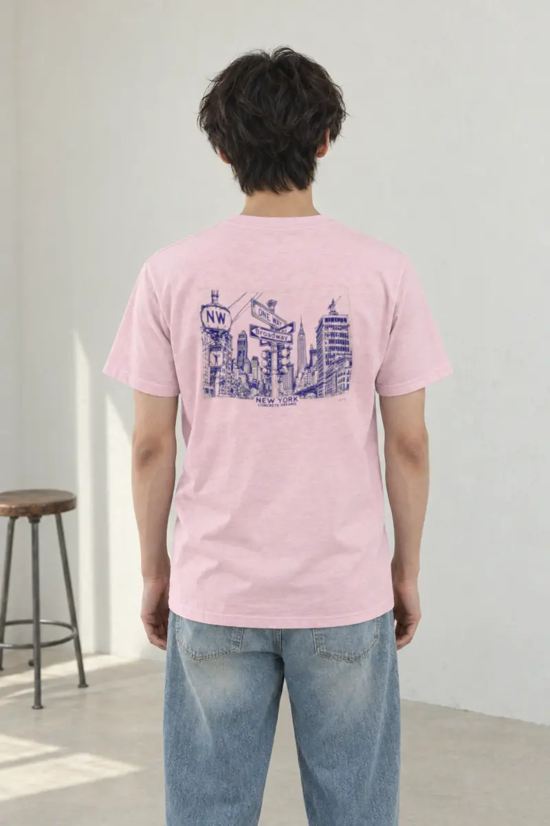 "Concrete Dreams" Heavyweight Unisex Crewneck T-shirt