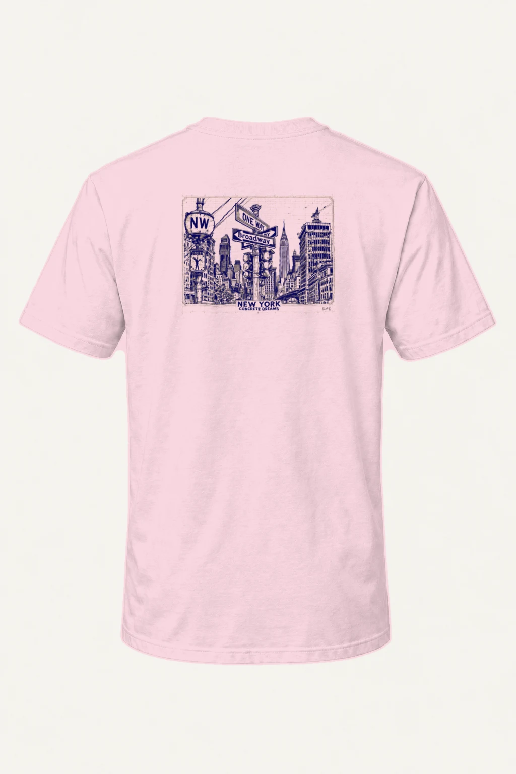 "Concrete Dreams" Heavyweight Unisex Crewneck T-shirt | Gildan 5000
