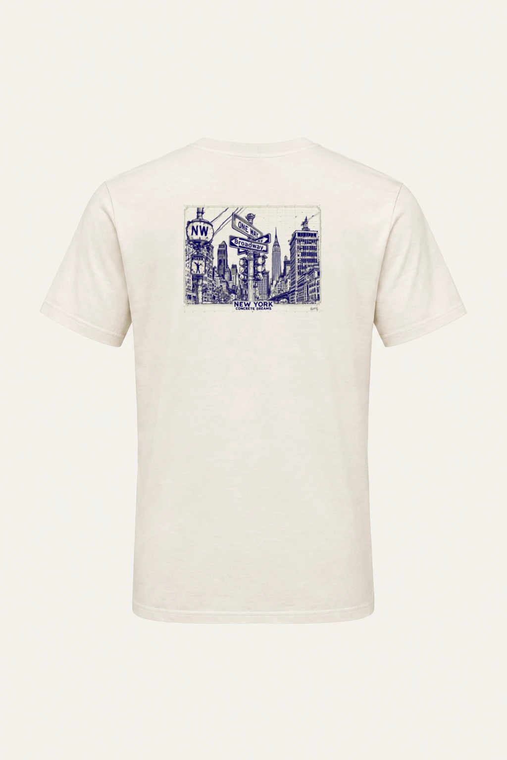 "Concrete Dreams" Heavyweight Unisex Crewneck T-shirt | Gildan 5000