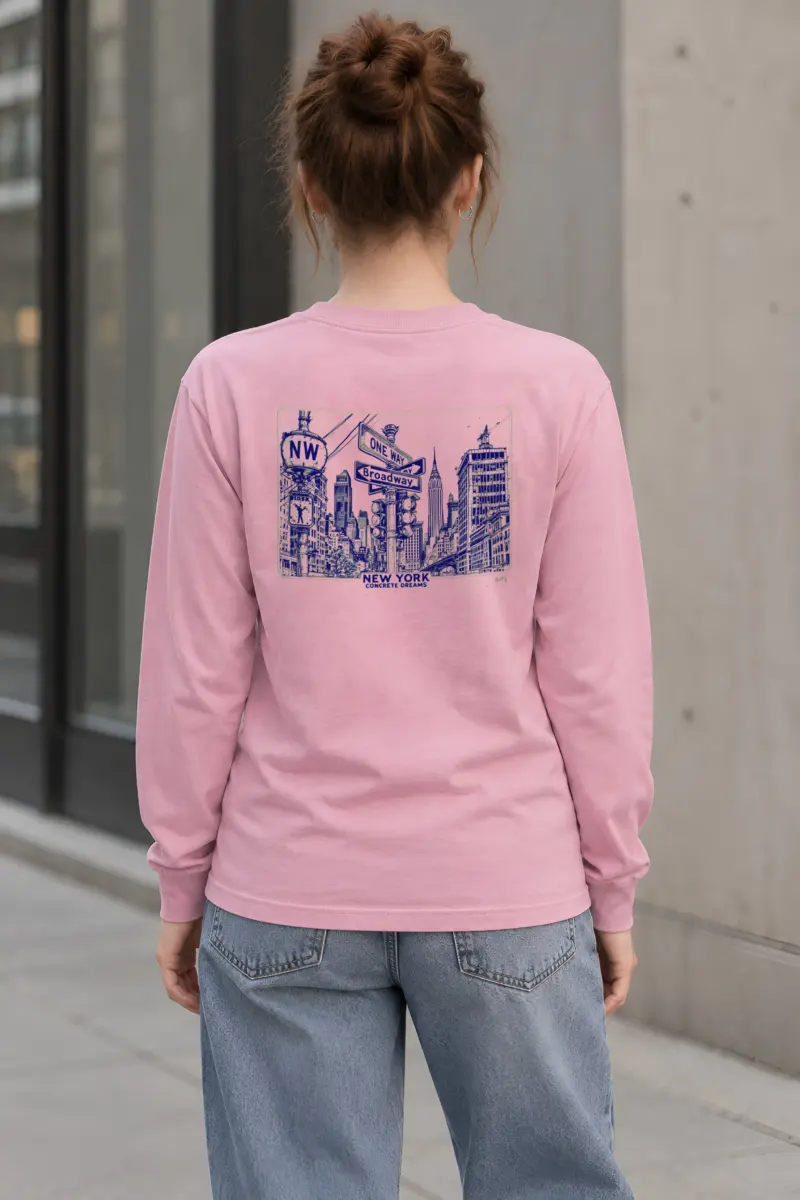 "Concrete Dreams" Unisex Longsleeve T-shirt