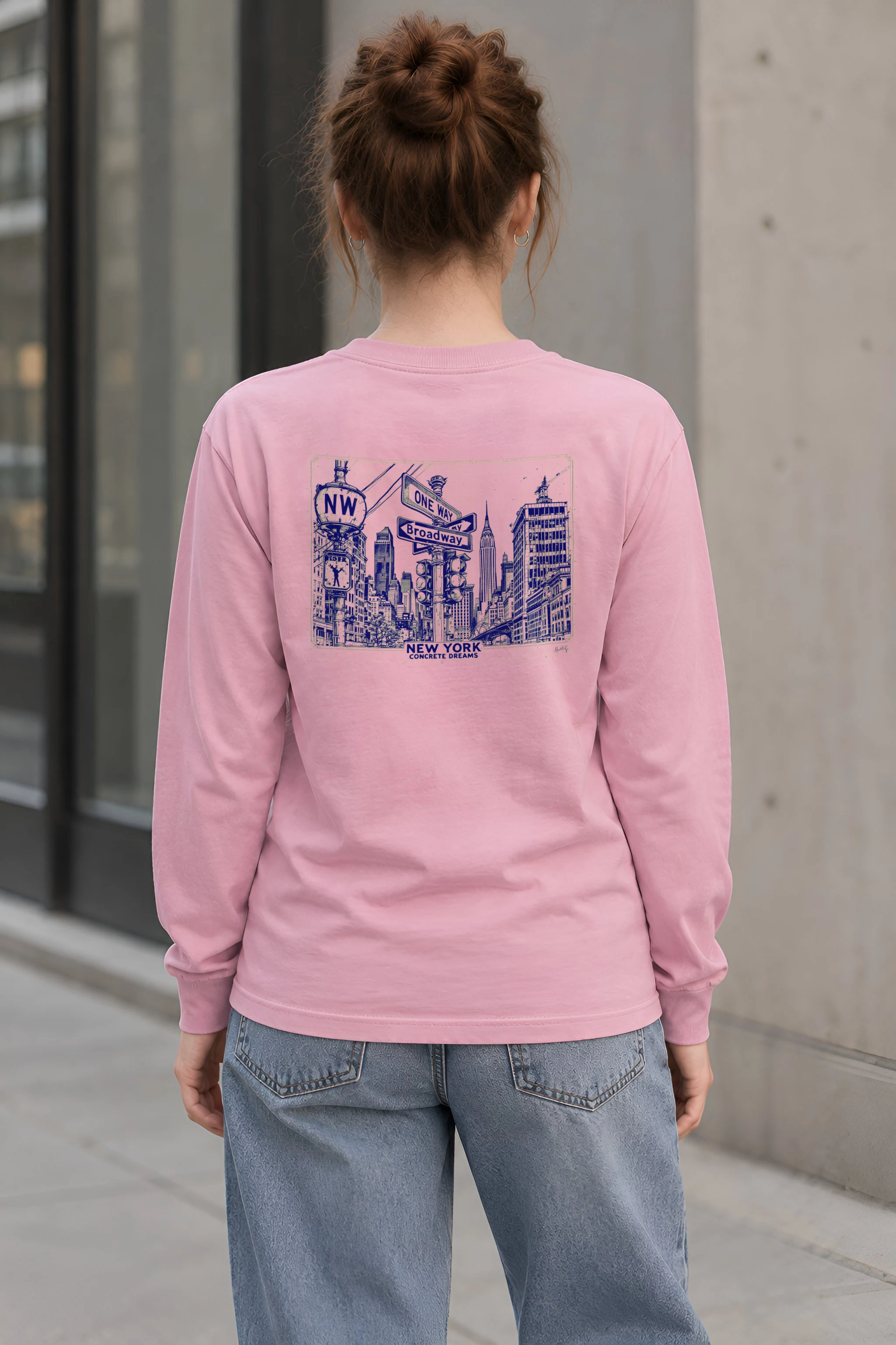 "Concrete Dreams" Unisex Longsleeve T-shirt