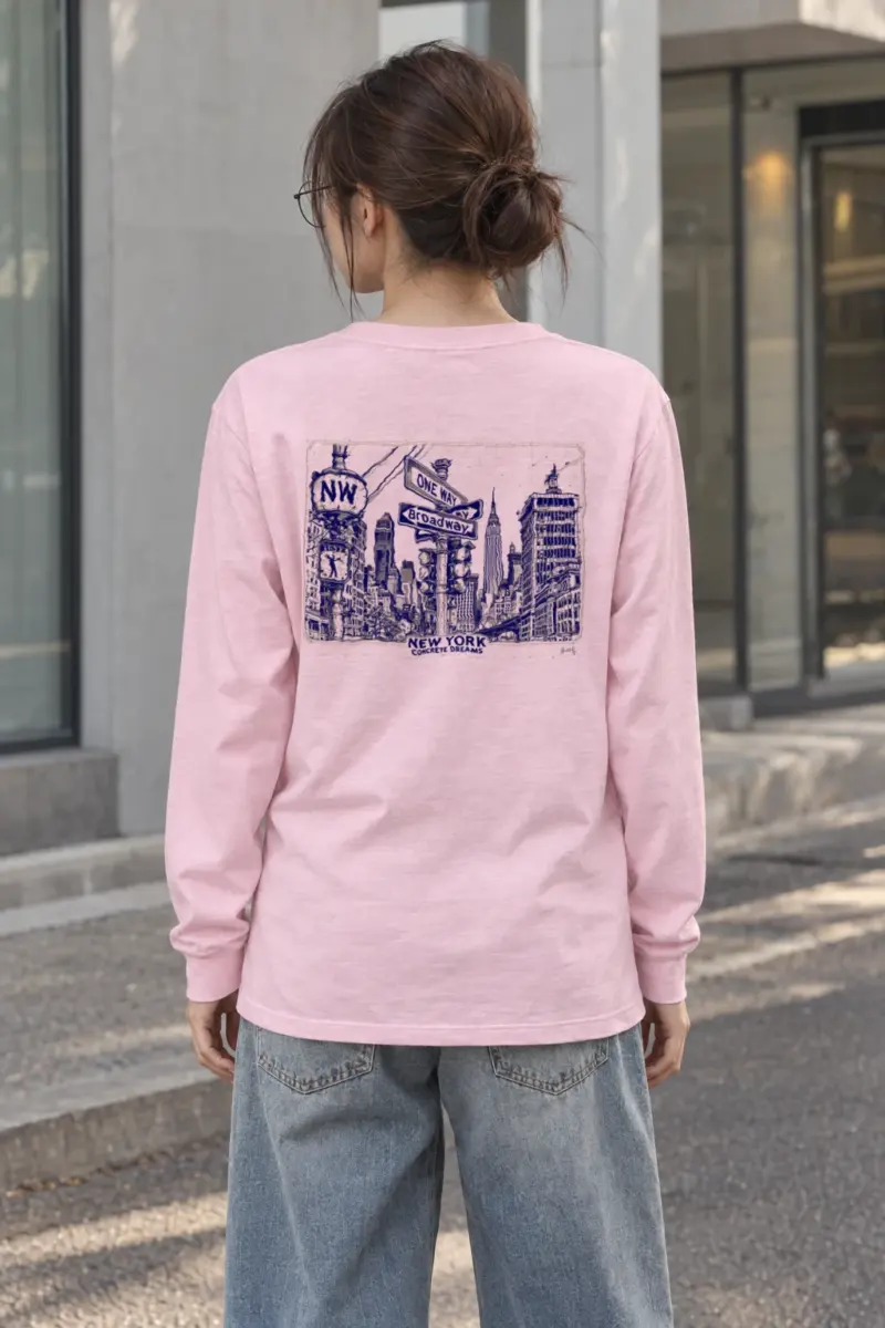 "Concrete Dreams" Unisex Longsleeve T-shirt | Gildan 2400
