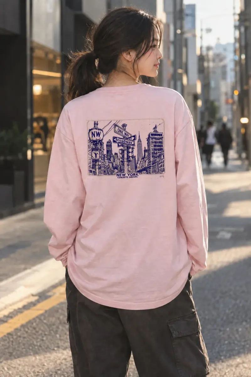 “Concrete Dreams” Unisex Longsleeve T-shirt | Gildan 2400