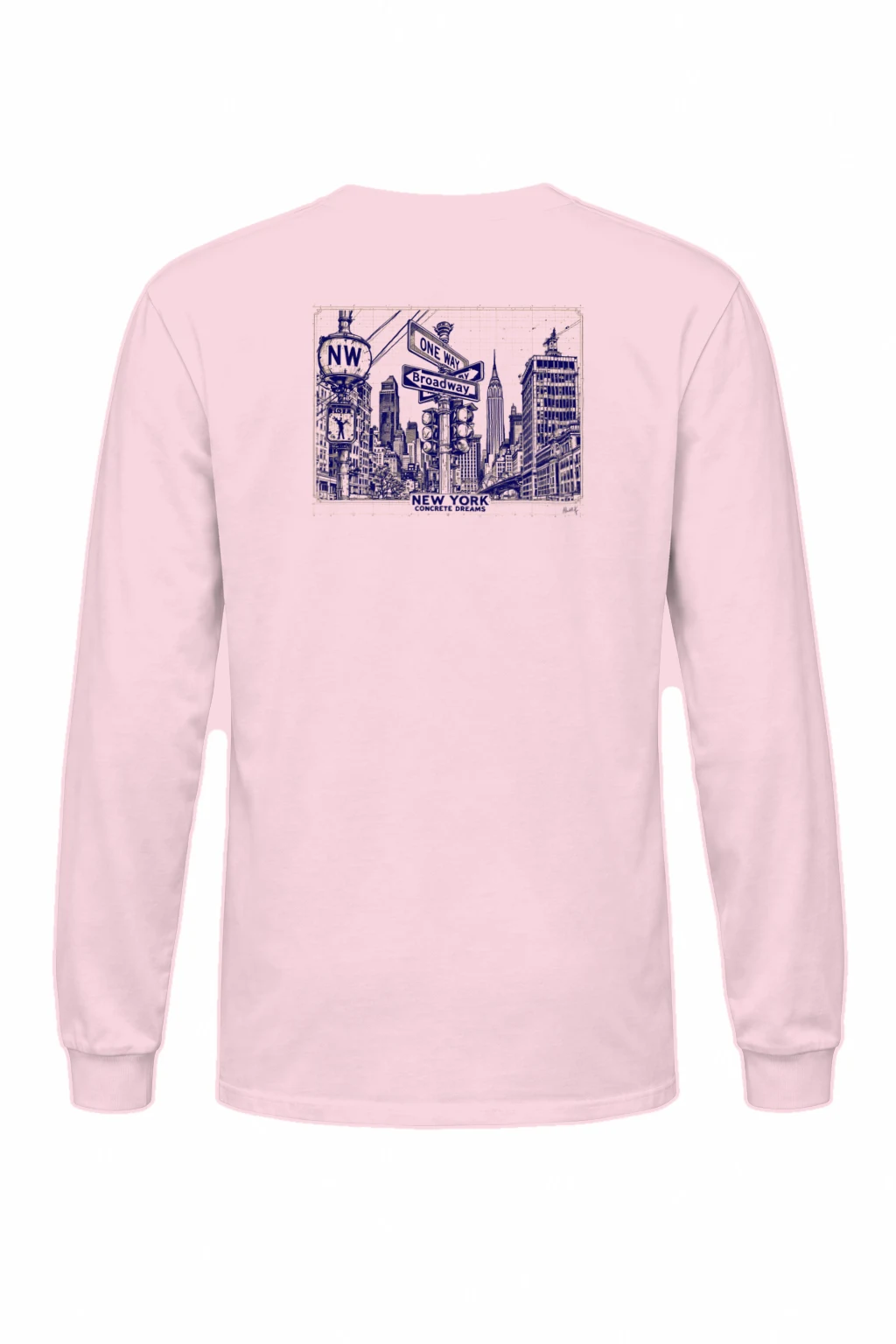 "Concrete Dreams" Unisex Longsleeve T-shirt | Gildan 2400
