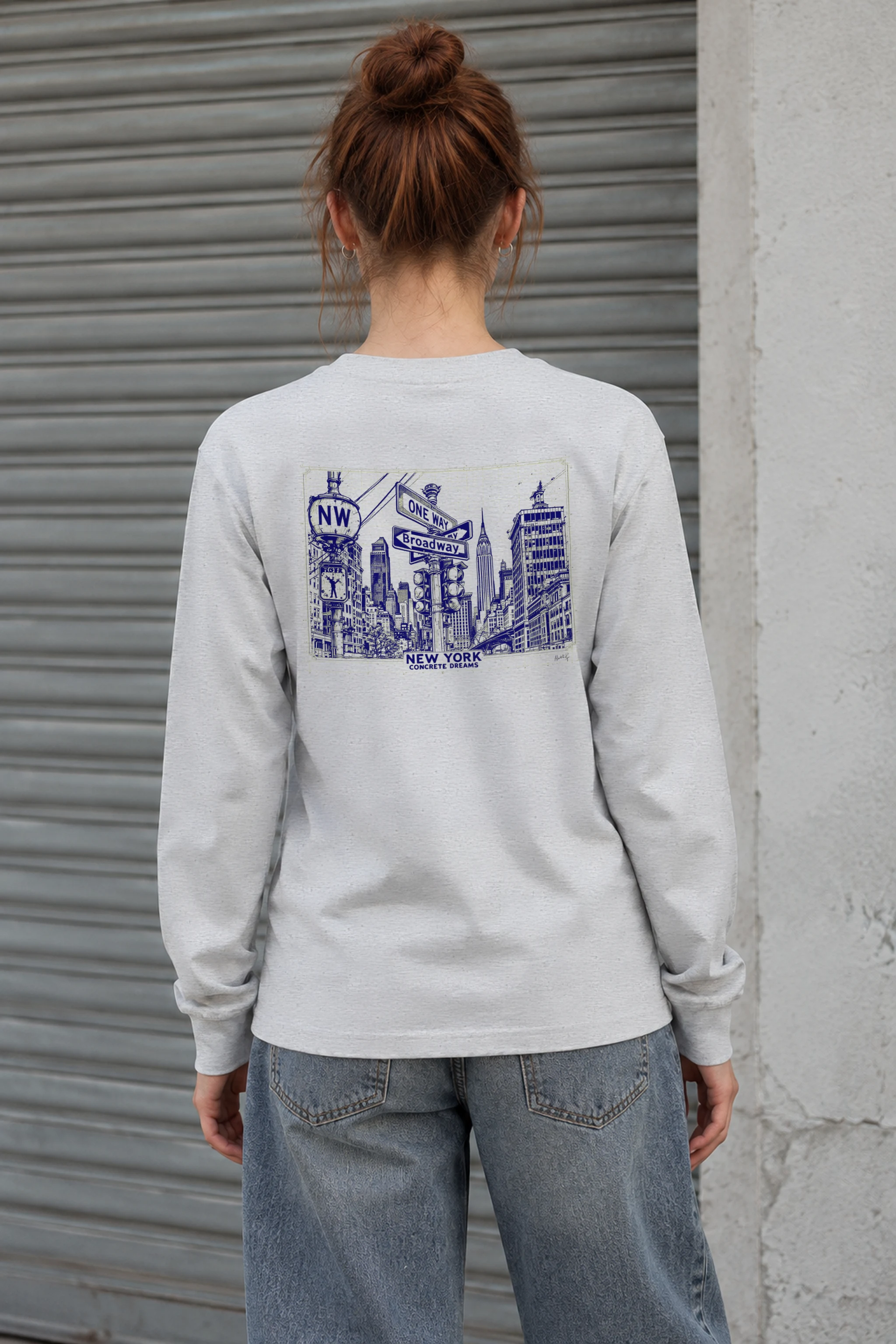 "Concrete Dreams" Unisex Longsleeve T-shirt