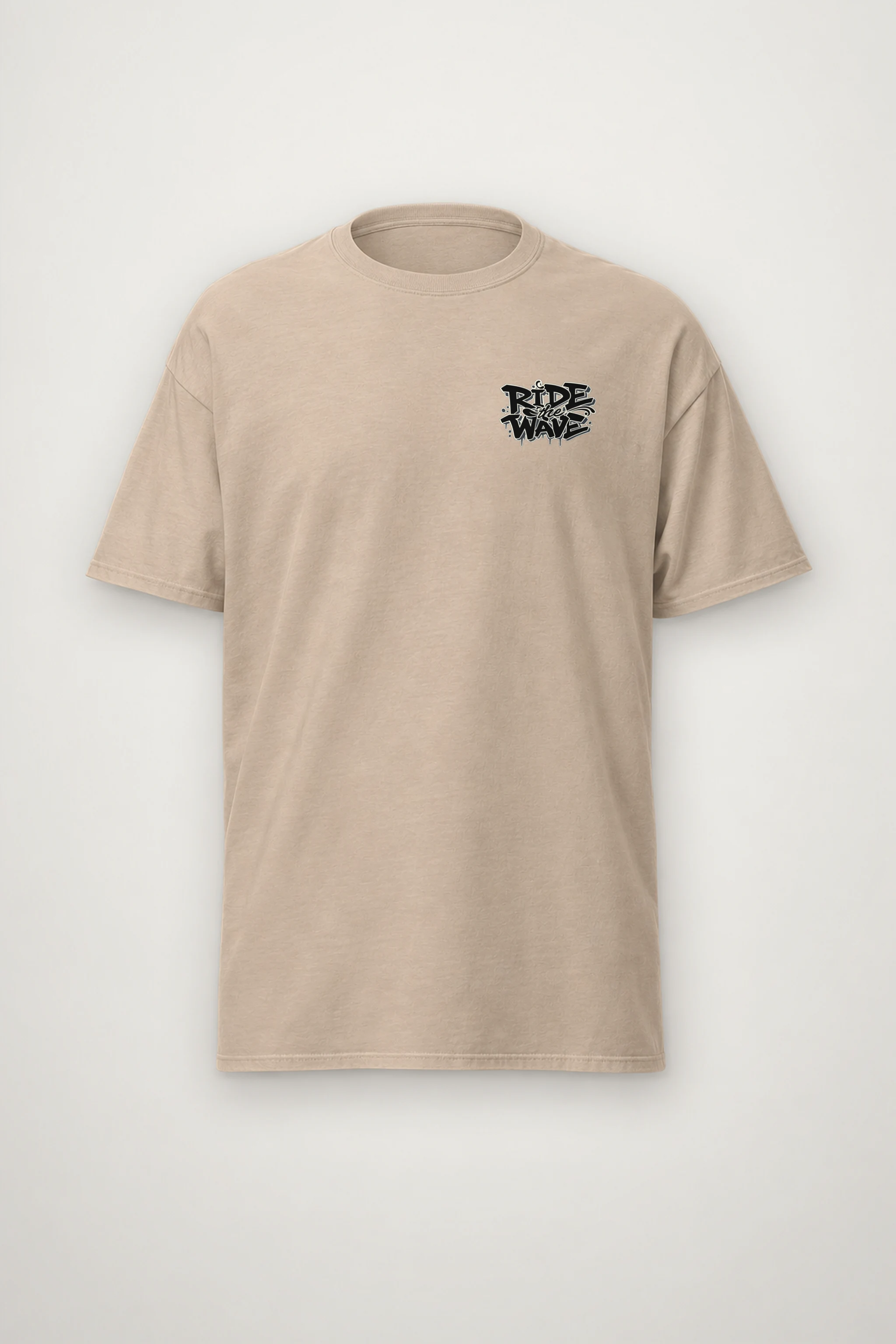 "Concrete Rider" Heavyweight Unisex Crewneck T-shirt