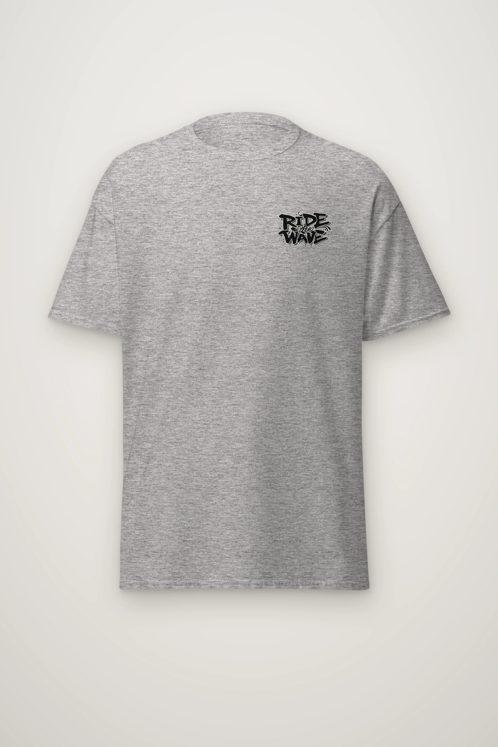 "Concrete Rider" Heavyweight Unisex Crewneck T-shirt