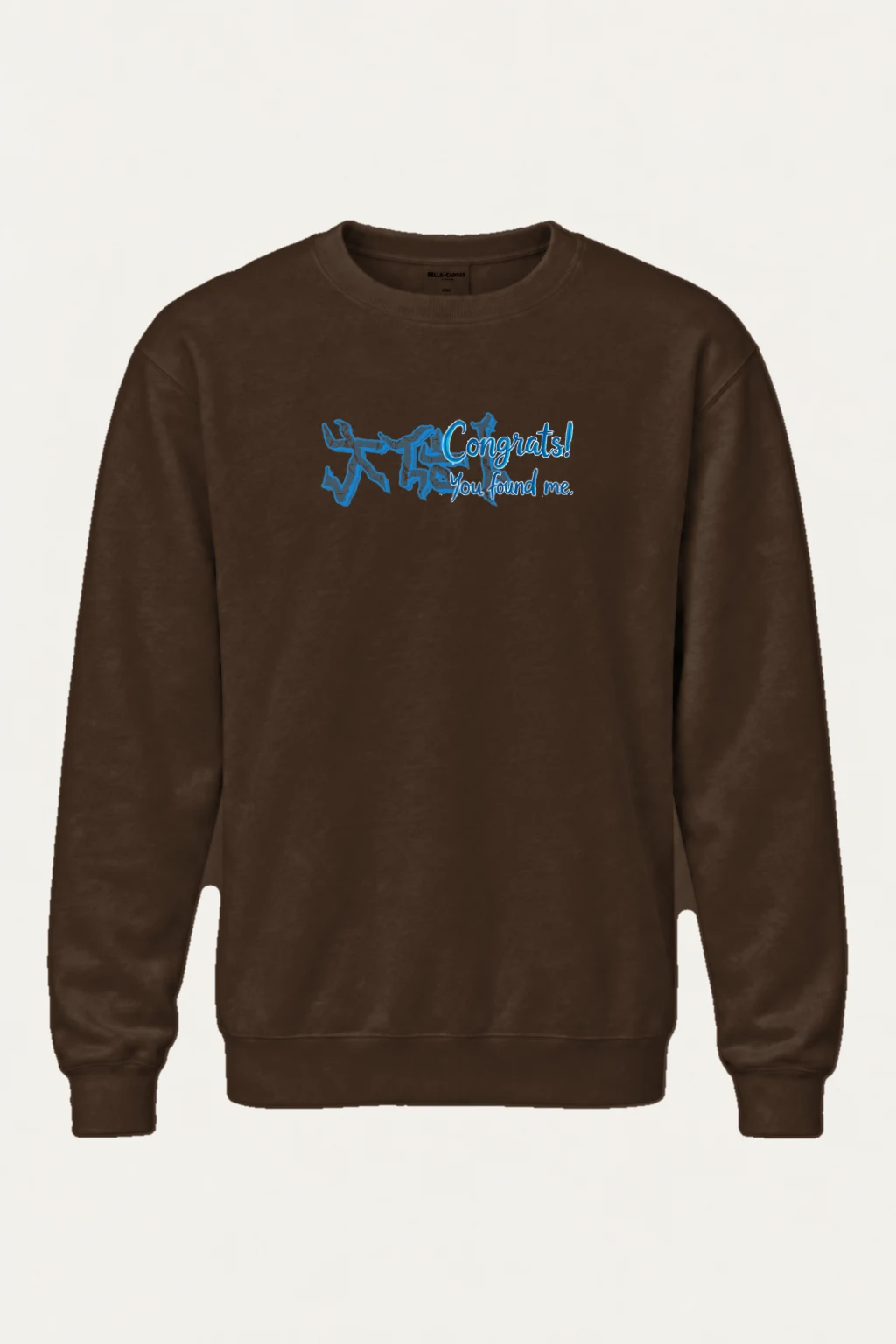 "Congrats! You Found Me" Heavy Blend Unisex Crewneck Sweatshirt | Gildan 18000