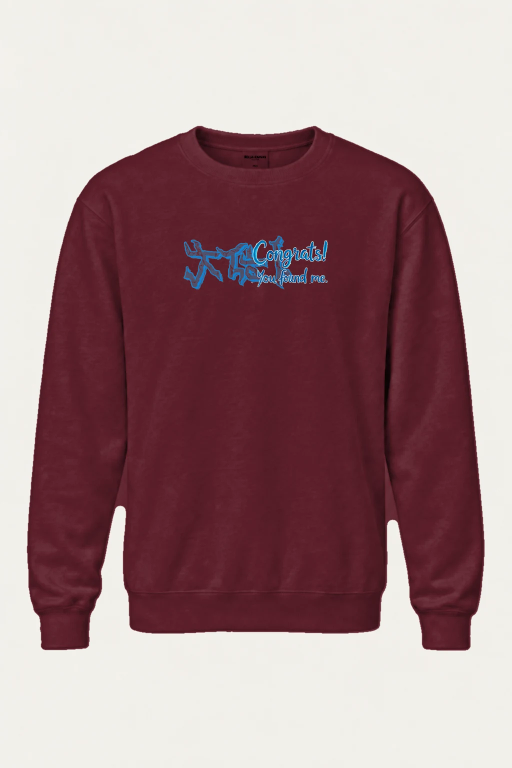 "Congrats! You Found Me" Heavy Blend Unisex Crewneck Sweatshirt | Gildan 18000