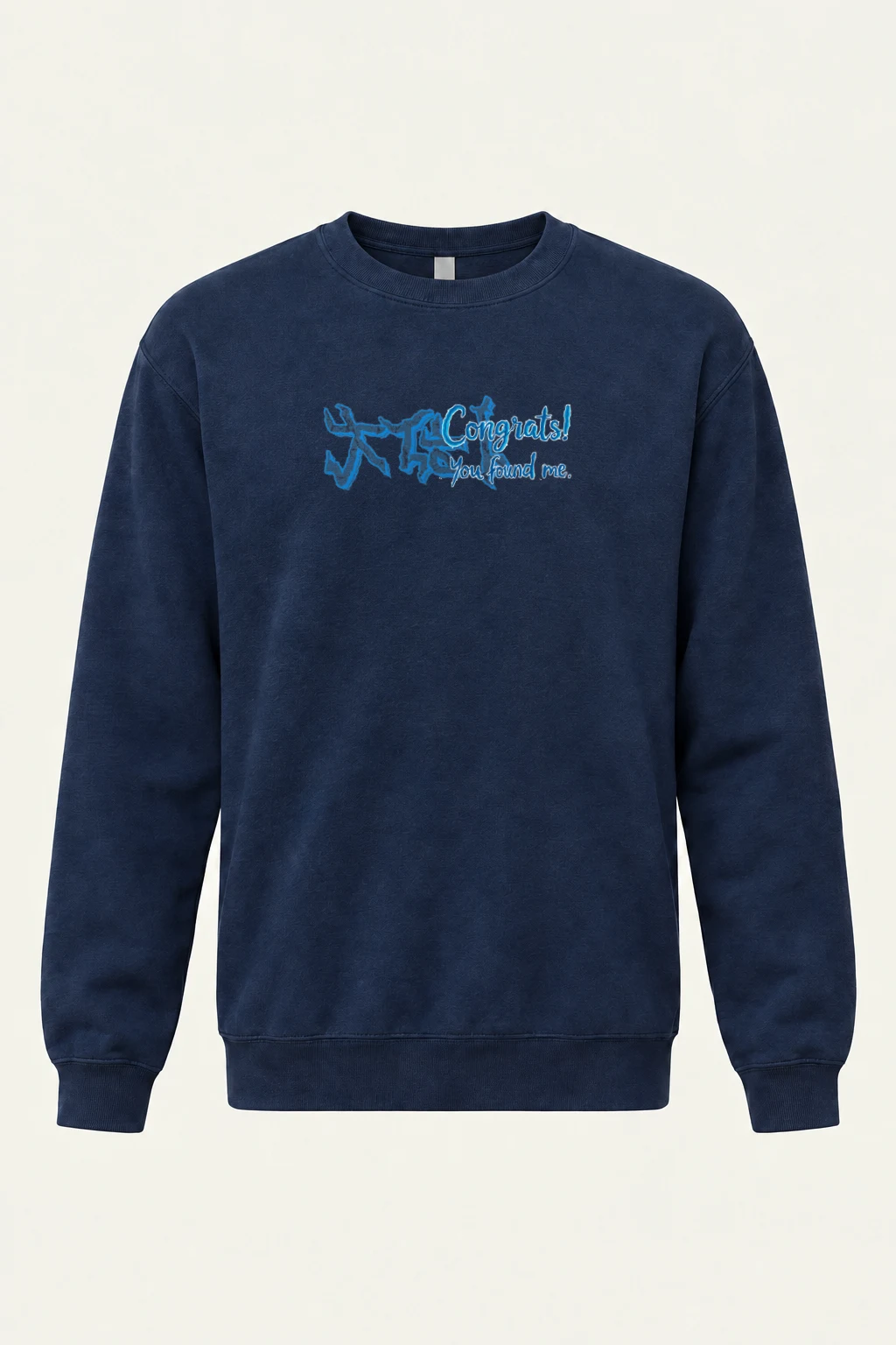 "Congrats! You Found Me" Heavy Blend Unisex Crewneck Sweatshirt | Gildan 18000