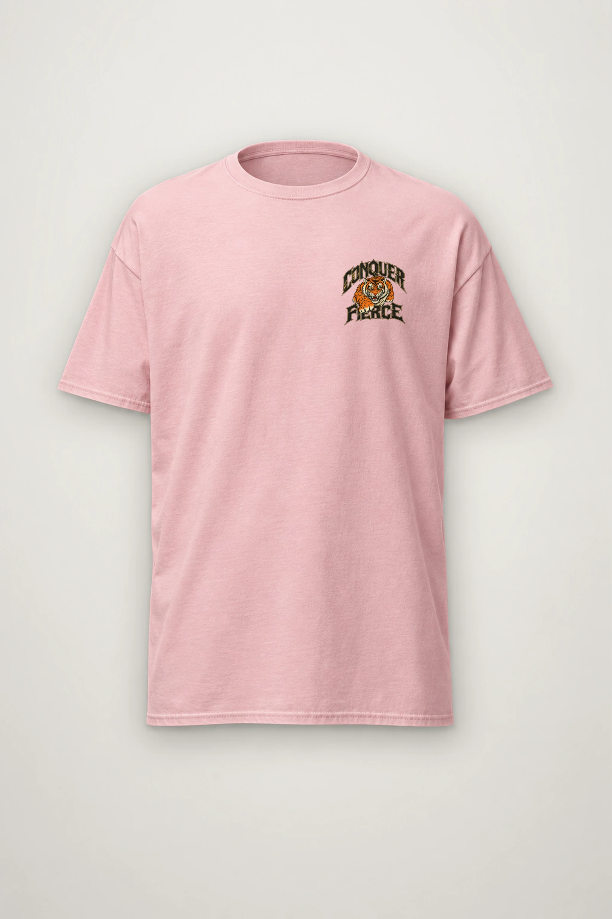 "Conquer Fierce Determination" Heavyweight Unisex Crewneck T-shirt