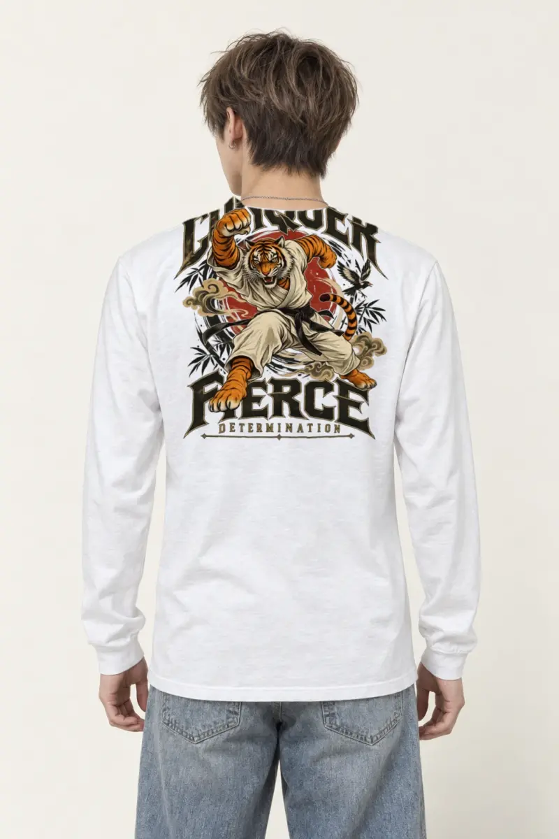 "Conquer Fierce Determination" Unisex Longsleeve T-shirt