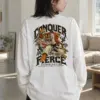 "Conquer Fierce Determination" Unisex Longsleeve T-shirt | Gildan 2400