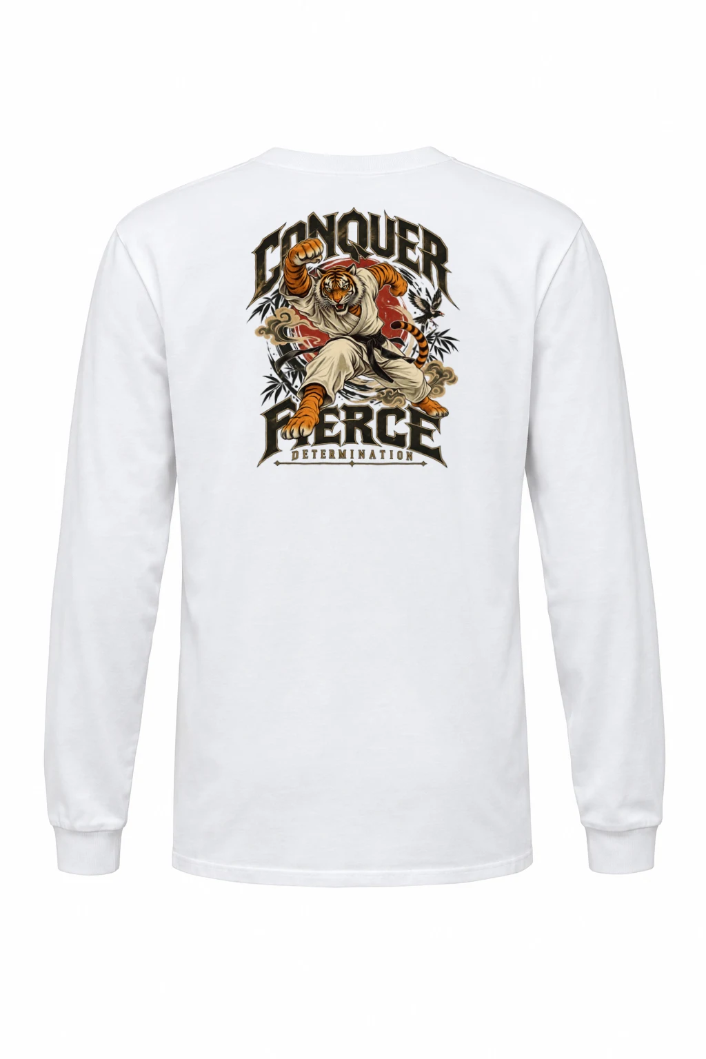 "Conquer Fierce Determination" Unisex Longsleeve T-shirt | Gildan 2400