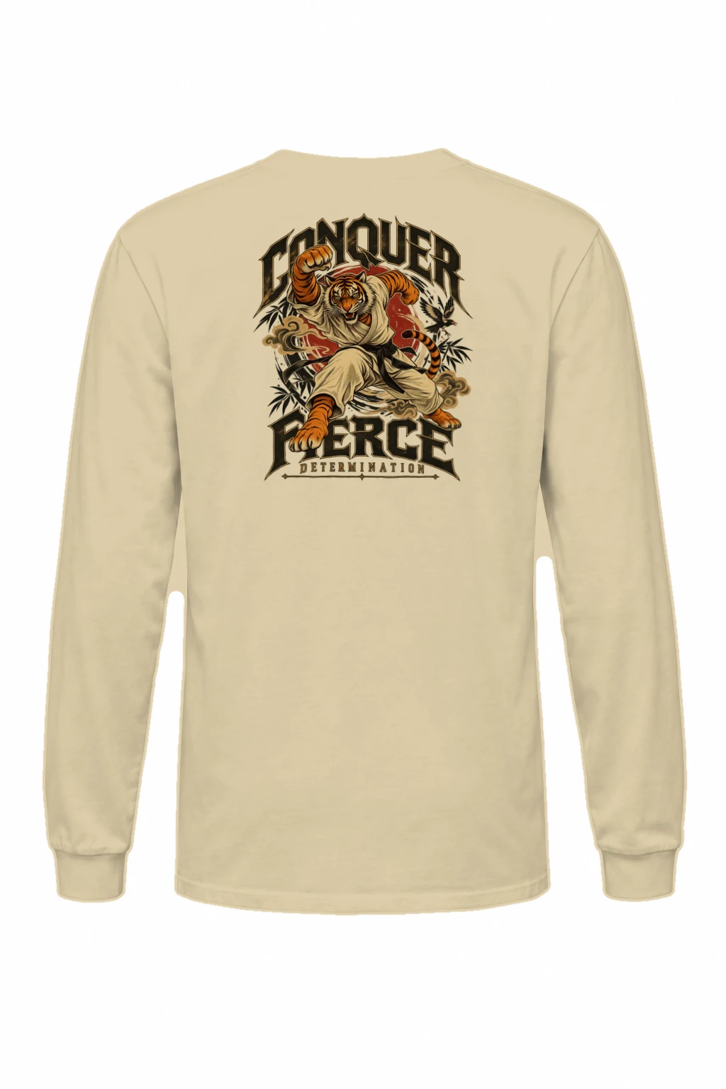 "Conquer Fierce Determination" Unisex Longsleeve T-shirt | Gildan 2400