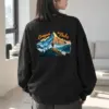 "Conquer The Peaks" Heavy Blend Unisex Crewneck Sweatshirt | Gildan 18000