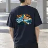 "Conquer The Peaks" Heavyweight Unisex Crewneck T-shirt | Gildan 5000