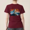 "Conquer The Peaks" Heavyweight Unisex Crewneck T-shirt