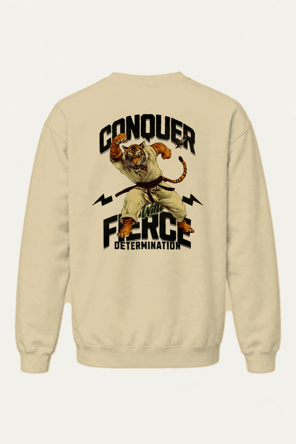 "Conquer Will" Heavy Blend Unisex Crewneck Sweatshirt | Gildan 18000