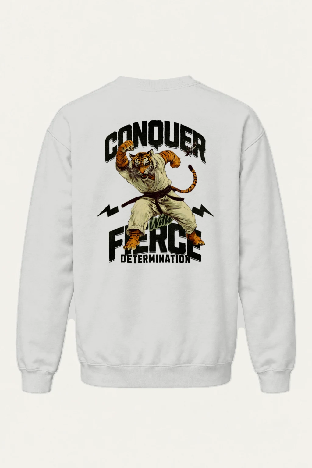 "Conquer Will" Heavy Blend Unisex Crewneck Sweatshirt | Gildan 18000