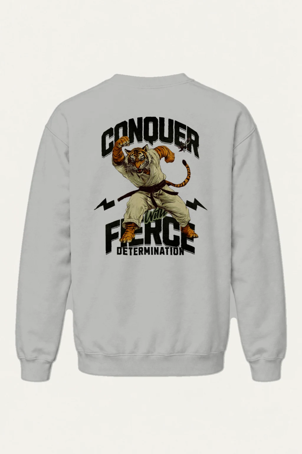 "Conquer Will" Heavy Blend Unisex Crewneck Sweatshirt | Gildan 18000