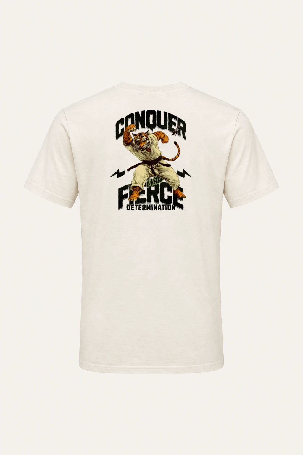 "Conquer Will" Heavyweight Unisex Crewneck T-shirt | Gildan 5000