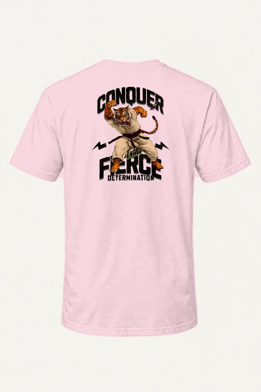 "Conquer Will" Heavyweight Unisex Crewneck T-shirt | Gildan 5000