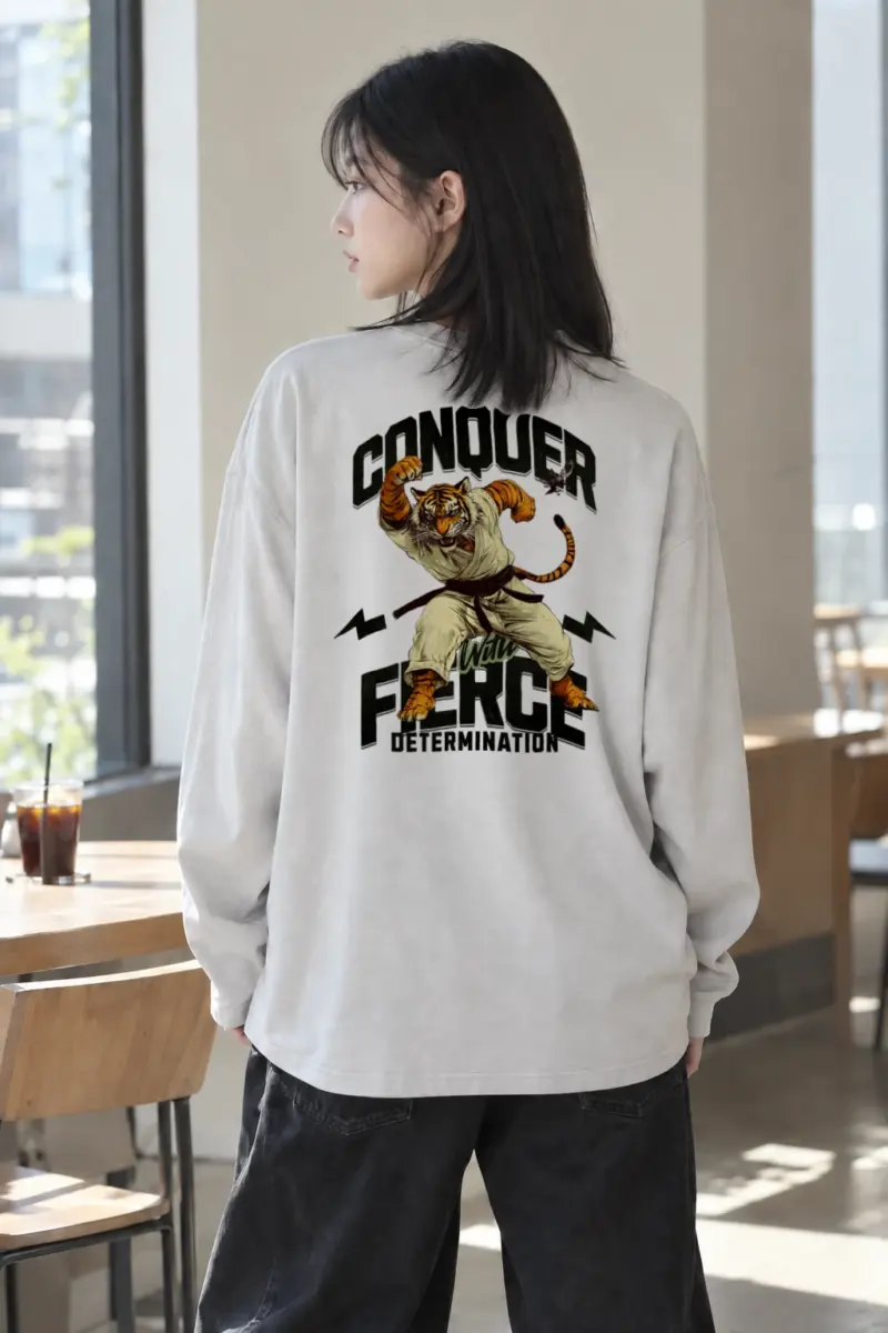 "Conquer Will" Unisex Longsleeve T-shirt | Gildan 2400