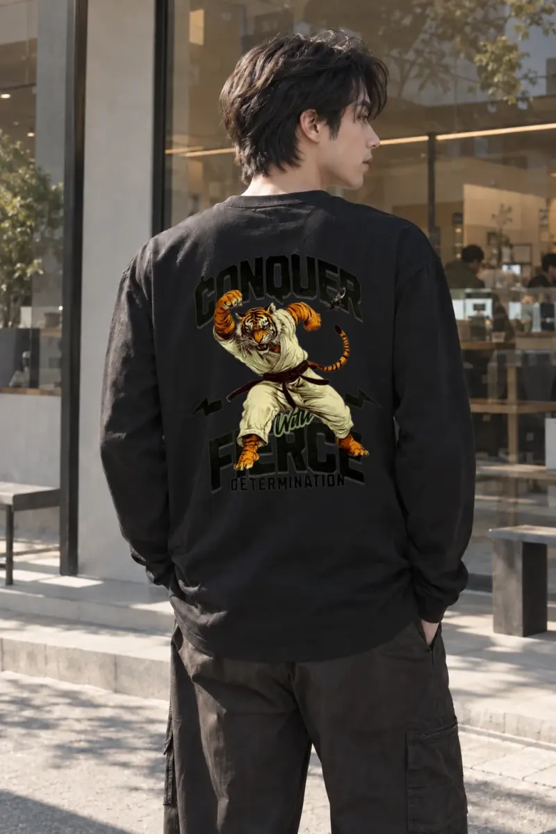 "Conquer Will" Unisex Longsleeve T-shirt | Gildan 2400