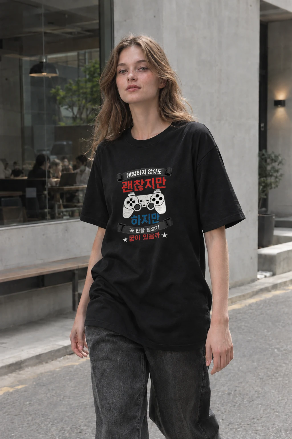 "Controller Debate" Heavyweight Unisex Crewneck T-shirt | Gildan 5000