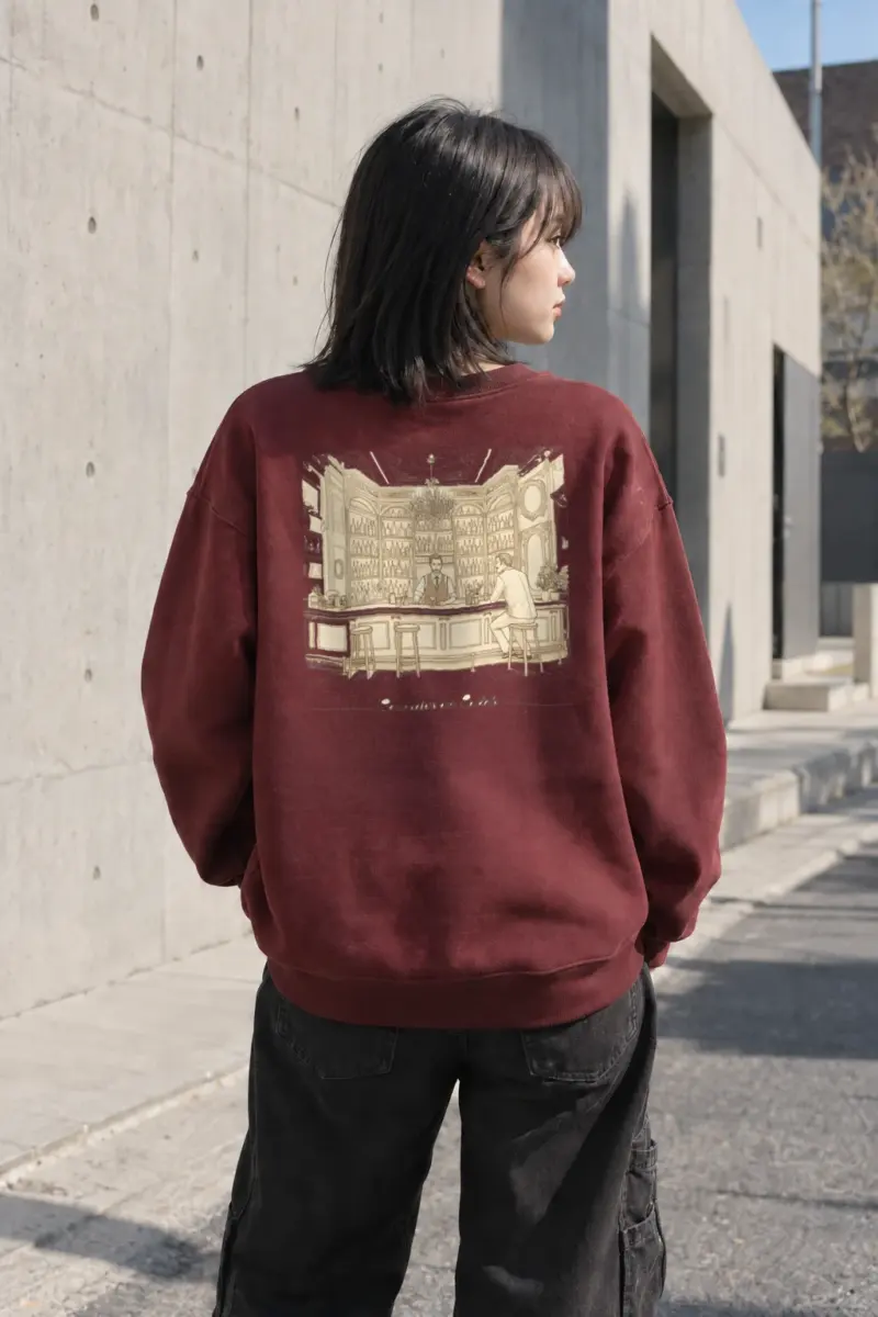 "Conversations Over Cocktails" Heavy Blend Unisex Crewneck Sweatshirt | Gildan 18000